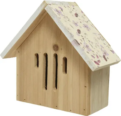 Zdjęcie produktu dla Domek dla owadów sosna jasnoróżowy H20cm