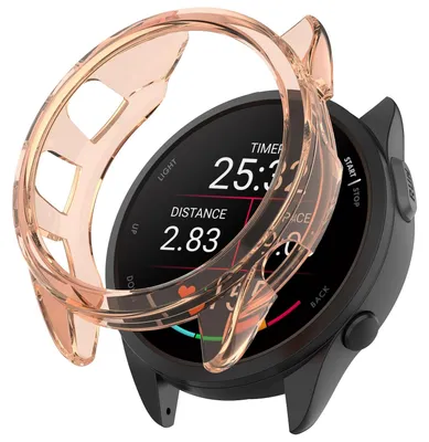 Produktbild von Für Garmin Forerunner 165 / 165 Music Hochwertiges Schutz TPU Smart Gehäuse Pink