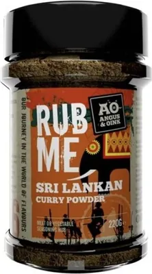 Obrázek produktu pro BBQ koření Sri Lankan Curry 220g Angus&Oink