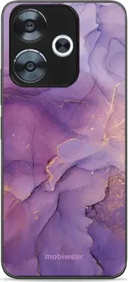 Produktbild von Handyhülle für Xiaomi Redmi 13 4G, Mobiwear Glossy Case, Violett