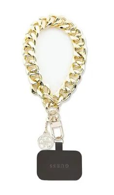 Obrázok produktu pre Guess Universal Big Hand Strap 4G Charm - univerzálny remienok na telefón (zlatý)