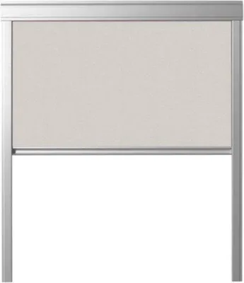 Image de Stores occultants Unyqoos® pour fenêtres VELUX GGL/GHL/GGU M04, 304, 1 – Beige, 78×98 cm (dimensions du vitrage : 61×74 cm), 100% polyester
