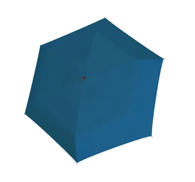 Produktbild von doppler Taschenregenschirm Regenschirm Fiber Havanna Crystal Blue blau