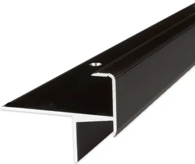 Produktbild von PROVISTON | Treppenkanten- & Winkelprofil | Aluminium | 33 x 13.3 x 1000 mm | Bronze Dunkel