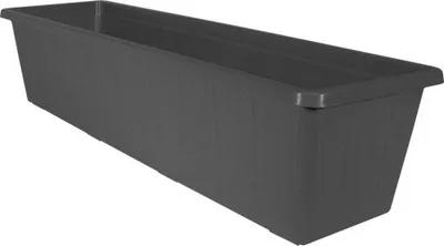 Produktbild von Blumenkasten geli Standard Kunststoff 100x17x14 cm anthrazit