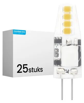 Productafbeelding van Modee LED Insteeklamp G4 Helder - 1.8W 180lm 2700K - Warmwit - Vervangt 18W - 12V - 25 stuks