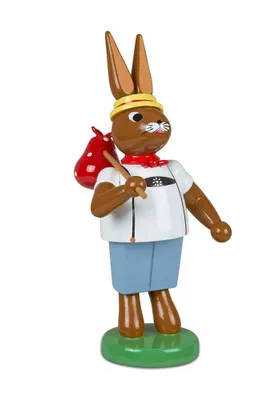 Produktbild von Osterdekoration Osterhase Wanderer Höhe 28cm NEU