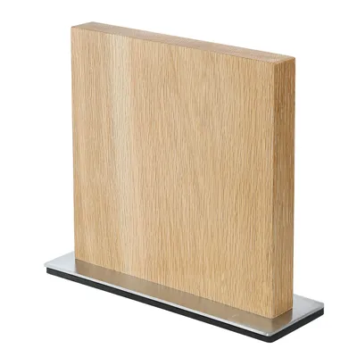 Produktbild von ZASSENHAUS Messerblock Magnet Eiche 28x9x25,5cm