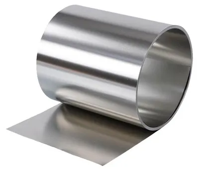Titanfolie TA1, 0,1 mm dick, 100 mm breit, 1000 mm lang