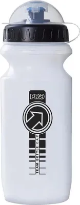 Obrázek produktu pro PRO cyklistická láhev na vodu - PRO TEAM 600ml - Transparentní