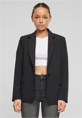 Image de Urban Classics Ladies Basic Blazer noir - XL Blazer