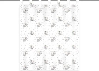 Produktbild von Gardine Vorhang Fertiggardine Disney Dumbo 140 x 160 cm