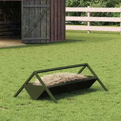 Produktbild von "Schlussverkauf" Futtertröge für Nutztiere Olive Grün 111x76x38 cm C16663