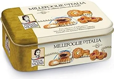 Produktbild von Matilde Vicenzi Biscotteria millefoglie 330g kekse butterkekse cookies biscuits