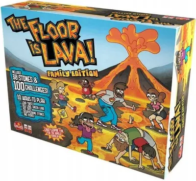 Obrázek produktu pro Goliath The Floor is Lava Family Edition, Stolní hra, 5 rok/roky