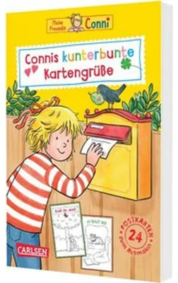 Obrázok produktu pre Conni Gelbe Reihe (Beschäftigungsbuch): Connis kunterbunte Kartengrüße