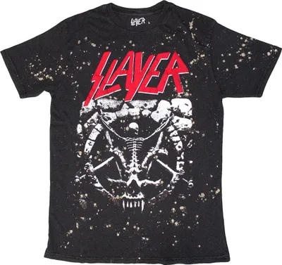 Produktbild von Slayer - "Divine Splatter" T-Shirt für Herren/Damen Uni RO14356 (XXL) (Schwarz)