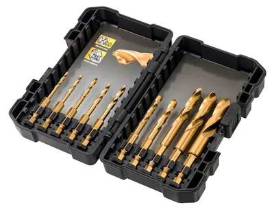 HSS-TiN Metallbohrer DEWALT HEX EXTREME IMPACT 3-12 mm 10-teilig DT50050-QZ