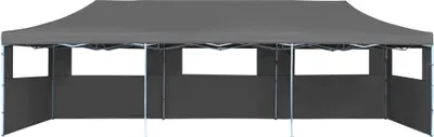 Immagine prodotto di Tenda Pieghevole Pop-Up con 5 Pareti Laterali 870x291x315 cm Antracite