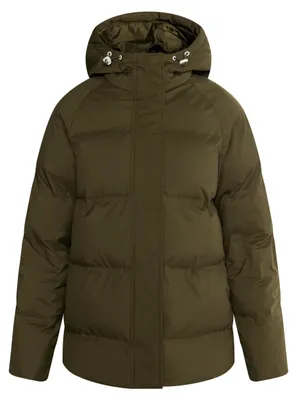 Image de CALEY Veste d'hiver rembourrée pour femme - Olive, XL