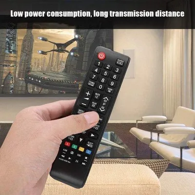 Image de Télécommande universelle pour Smart TV - de remplacement - grandes touches - pour HG26AA470PW/HG32AA470PW/HG32AA690NW/HG32AB460GW/HG32AB670BW
