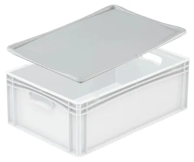 Image de Eurobox lid 60x40cm grey