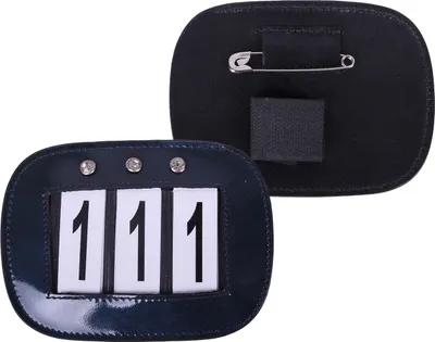 Produktbild von QHP Nummernhalter, Farbe:navy