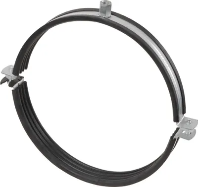 Produktbild von 2 Stück - Lüftungsrohrschelle 250 mm M8/M10 Schnellverschluss : 250 mm Größe: 250 mm