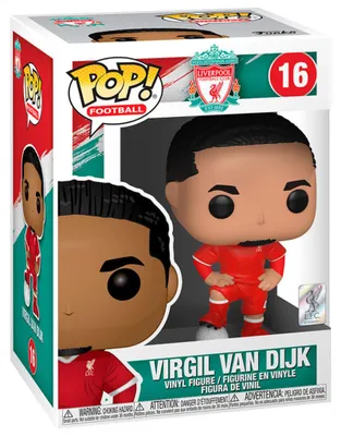 Image de Figurine Funko POP Liverpool FC 16 Virgil Van Dijk