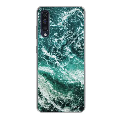 Produktbild von MuchoWow® Handyhülle Schutzhülle Hülle für Samsung Galaxy A50 Marmor - Gemustert - Natursteine Silikon Softcase Handy Hülle - Mobiltelefonhülle