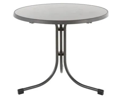 Obrázek produktu pro Zahradní stůl kovový Dajar PIZARRA kulatý ø 85 cm