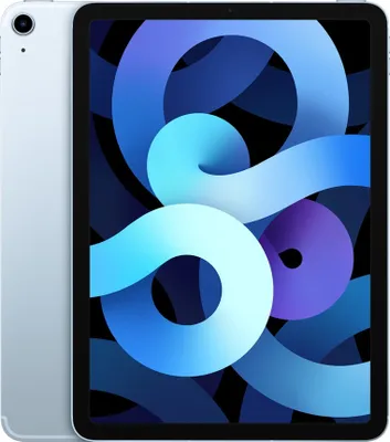 Produktbild von Apple iPad Air, 27,7 cm (10.9"), 2360 x 1640 Pixel, 64 GB, iPadOS 14, 460 g, Blau