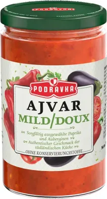 Immagine prodotto di Pasta Ajvar łagodna z papryki i bakłażana 350 g