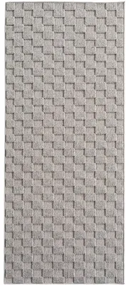 Imagen del producto de Helix Has alfombra pelo corto corredor 80x250cm plata