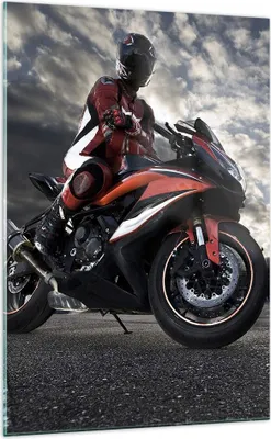 Produktbild von Bilder auf glas - Einteilig - Sport Rennen Motorrad Reise - 70x100cm - Glasbilder - Wandbilder - Bilder - Wanddekoration aus Glas - Glas Bilder - Wandbild auf Glas - GPA70x100-2542