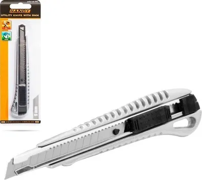 Produktbild von HANDY - Stanley-Messer - Abbrechmesser - Metallgehäuse - 9MM