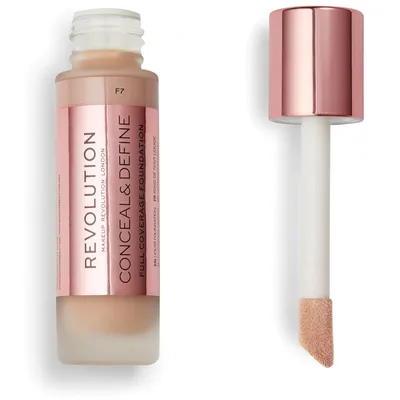 Produktbild von Revolution make up CONCEAL & DEFINE voll deckende Grundierung #F7