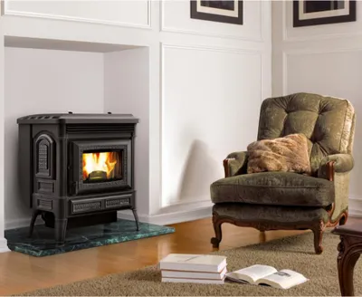 Immagine prodotto di Stufa a pellet 8kw nera Nordica extraflame 1275002