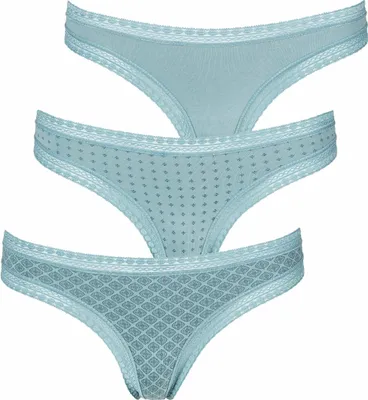 Produktbild von LASCANA String 3 er-Pack mint Größe 32/34