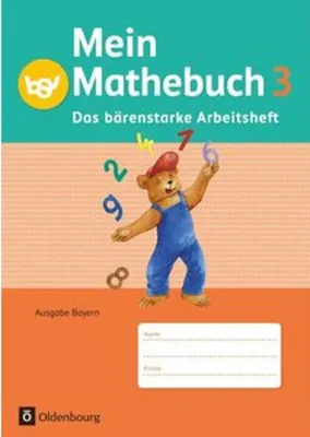 Produktbild von Mein Mathebuch 3. Jahrgangsstufe. Arbeitsheft mit Kartonbeilagen Bayern