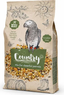 Zdjęcie produktu dla Witte Molen Country Parrots 2 kg - pokarm dla dużych papug z witaminami i minerałami