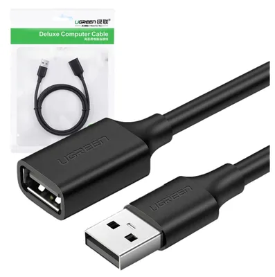 Image de Ugreen Câble d'extension Usb 2.0 Us103, 2M (Noir)