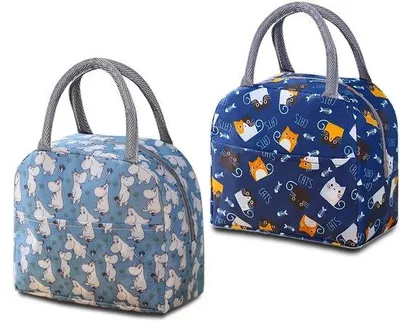 Immagine prodotto di Frigorifero portatile per l'ufficio, confezione da 2, piccolo, pieghevole, blu