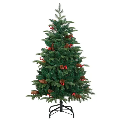 Produktbild von "SALE 2026" Künstlicher Weihnachtsbaum Klappbar mit Zapfen Beeren 120 cm - Künstliche Weihnachtsbäume DE9570976