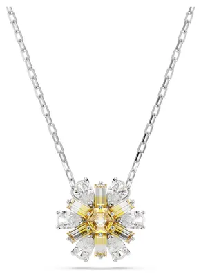 Produktbild von SWAROVSKI Damen Anhänger Blume Gelb Rhodiniert IDYLLIA 5679939