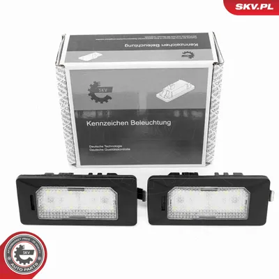 Image de ESEN SKV 72SKV514 Éclairage de plaque d'immatriculation droite et gauche pour VW TIGUAN (5N) LED