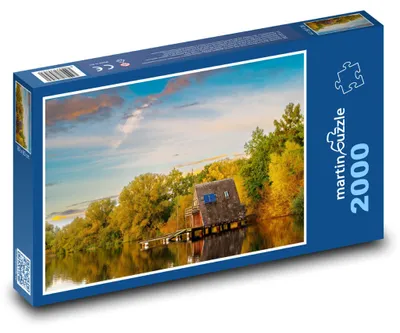 Zdjęcie produktu dla martinpuzzle - Puzzle 2000 - Dom nad jeziorem