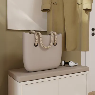 Produktbild von Forte ALICE SPRINGS Sitzbankkissen 70 80, komfortables Sitzkissen für ALICE SPRINGS Sitzbank, Flur, Schlafzimmer, Textil, Beige, 74,1 cm breit x 34,7 cm hoch x 5 cm tief
