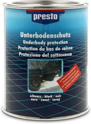 Produktbild von presto 603253 Unterbodenschutz Bitumen schwarz 1,3 kg