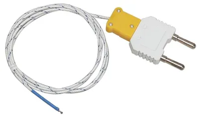 Temperaturfühler Typ K, -30 bis 300 °C, Bananensteckeradapter